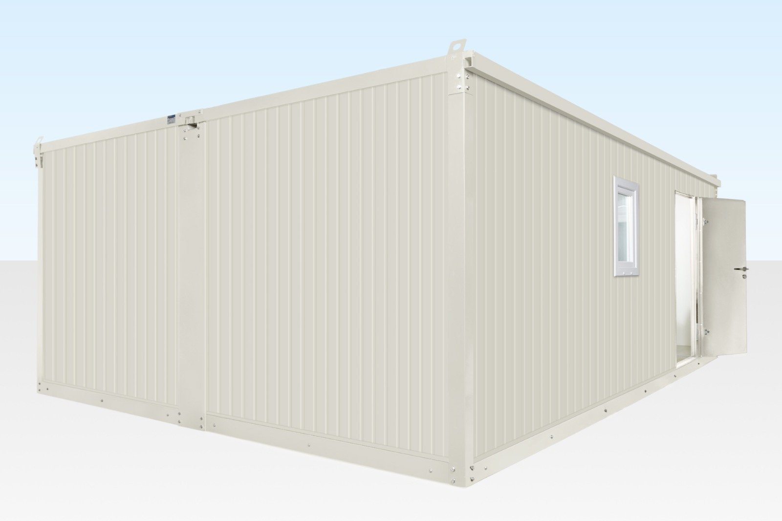 6.5M X 4.6M Side Linked Flat Pack Container Office - Image 3