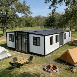 Container House 2 3 Bedrooms Luxury Mobile Living Villa Hotel 40ft 20ft Prefab Modular Expandable